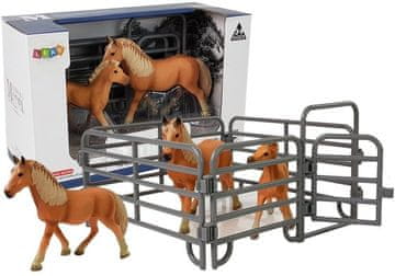 Lean-toys Set figurica konja na farmi
