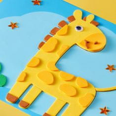 JOJOY® 3D naljepnice od EVA pjene (12 listova) | STICKYFUN Životinje