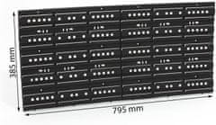 Kistenberg PVC zidna ladica - ORDERLINE organizator 30 komada