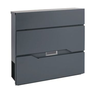 XLtools Poštanski sandučić premazan antracit prahom