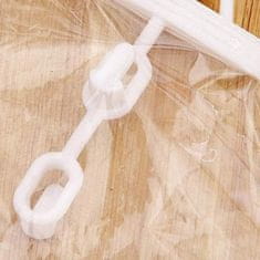 HOME & MARKER® Viseće vakuumske vreće za odjeću (4 kom) – kompresijske vreće za ormar | VACUHANG
