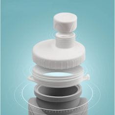 SOLFIT® Sklopiva silikonska boce za vodu, prijenosna i praktična putna boca | FOLDSIP