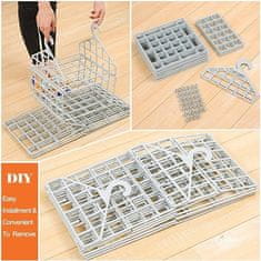 HOME & MARKER® Sklopivi viseći organizator, 5 polica, idealan za ormar i uštedu prostora | FOLDWAY
