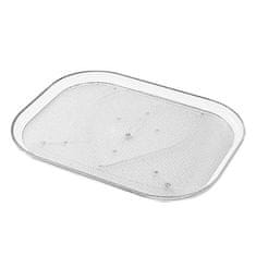 HOME & MARKER® Rotirajući organizator za hladnjak 360°, okretna polica za začine i hranu 35x26x3,5 cm | SPINTRAY