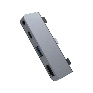 HyperDrive 4 u 1 USB-C HUB za iPad Pro, iPad Air, iPad Mini, space grey