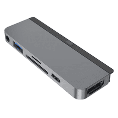 HyperDrive 6 u 1 USB-C HUB za iPad Pro, iPad Air, iPad Mini, space grey