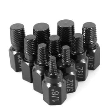 Vixson Set za izvlačenje i popravak oštećenih vijaka, profesionalni 10-dijelni alat | SCREWX