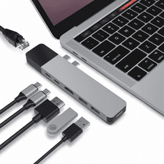 HyperDrive NET 6 u 2 USB-C HUB, za MacBook Pro, 2xUSB-C PD 100W+60W