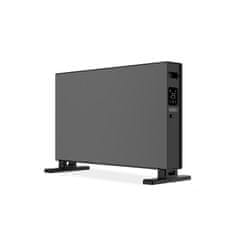 Ksix Blaze pametni električni konvekcijski grijač, 2000W, LED zaslon,Tuya, crni