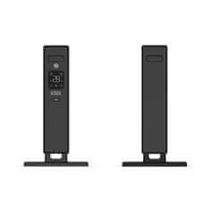 Ksix Blaze pametni električni konvekcijski grijač, 2000W, LED zaslon,Tuya, crni