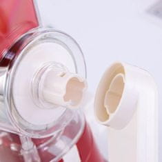 HOME & MARKER® Višenamjenski rezač povrća i voća 3u1, rezanje, guljenje, ribanje s 3 nastavka | CUTERO