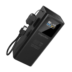 Krüger&Matz Powerbank, prijenosna baterija 20000mAh, 65W s QC i PD funkcijom