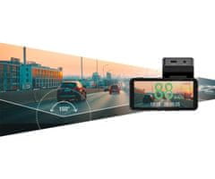 Navitel RS87 GPS auto kamera, 9,4 cm, 2,7K Super HD zaslon, 150°