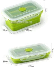 GM WEB Sklopive posude za užinu – 3 komada/set 500 ml