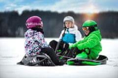 Gizmo Riders Stratos dvostruki upravljivi bob, do 120 kg, električno plava