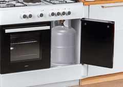 MPM Samostojeći štednjak -96-KGE-15, 90 cm, 4x plin+1x struja, bijela