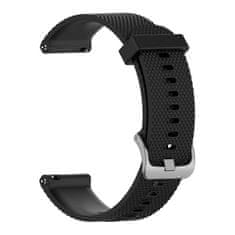 BStrap Silicone Land remen za Garmin Vivoactive 3, black