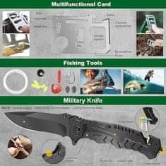 GM WEB 27-dijelni komplet za preživljavanje – savršen poklon za avanturiste