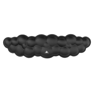 White Shark PODLOGA ZA TASTATURU KP-011 CUMULUS CRNA