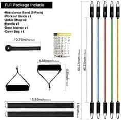 GM WEB Set elastičnih traka za vježbanje
