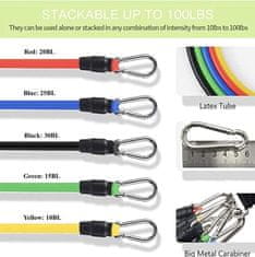 GM WEB Set elastičnih traka za vježbanje