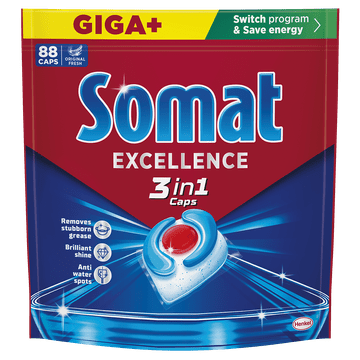 Somat 3u1 kapsule za perilicu posuđa, 88 pranja