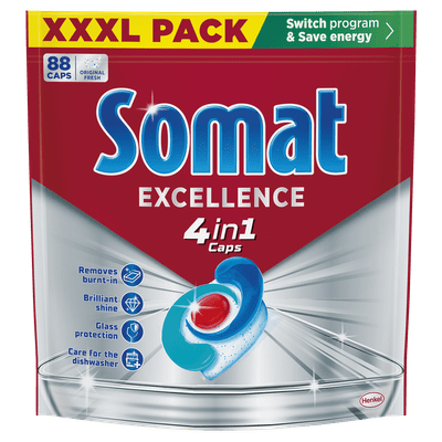 4in1 kapsule za strojno pomivanje posode, 88 pranj