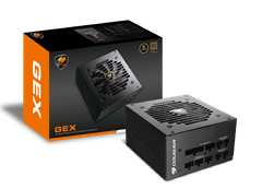 Cougar GEX 650 napajanje, 80Plus Gold, 40 °C, crno (CGR GEX-650)