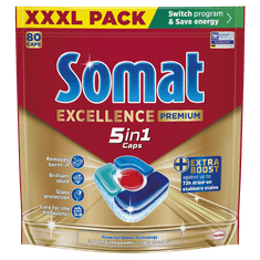 Somat 5 u 1 kapsule za perilicu posuđa, 80 pranja