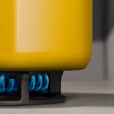 WMF Fusiontec Mineral Pro set posuđa od 4 dijela, 16/16/20/24 cm, stakleni poklopci, žuti (519085290)