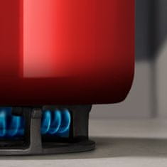 WMF Fusiontec Mineral Pro set posuđa od 4 dijela, 16/16/20/24 cm, stakleni poklopci, crveni (519585290)