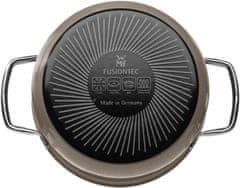 WMF Fusiontec Mineral Pro set posuđa od 4 dijela, 16/20/20/24 cm, stakleni poklopci, tamna bronca (514875290)