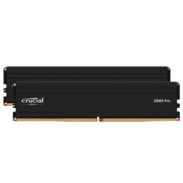 Crucial Pro 32GB Kit (2x16GB) DDR5-5600 UDIMM CL46, 1.1V