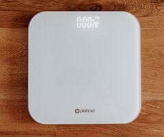 Platinet PBSW osobna vaga, LCD zaslon, do 180 kg, 28 x 28 cm, bijela