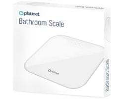 Platinet PBSW osobna vaga, LCD zaslon, do 180 kg, 28 x 28 cm, bijela