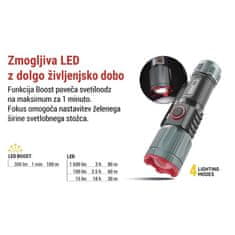 EMOS LED punjiva svjetiljka, metalna, 300 lm, 700 mAh
