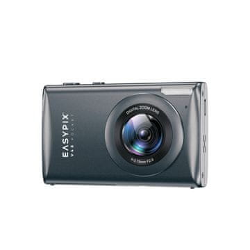 EasyPix Easypix V48 Pocket – Kompaktni digitalni fotoaparat s 4K videom + 18× digitalnim zumom (EASYPIX20212)