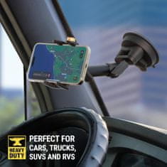 Scosche HDGRIP XL nosač za telefon sa stezaljkom s vakumom, produžetak od 11cm