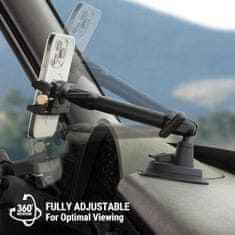 Scosche HDGRIP XL nosač za telefon sa stezaljkom s vakumom, produžetak od 11cm