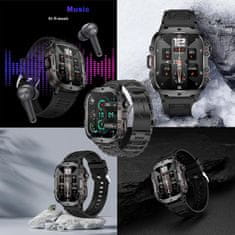 VYZIO® Izdržljiv vojni pametni sat s GPS-om, mjerenjem otkucaja srca i obavijestima | TIMERANGER