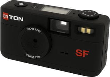 Screen Free - digitalni fotoaparat bez zaslona za autentično stvaranje - CRNA (AKSFBK)