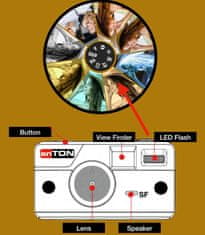 Screen Free – digitalni fotoaparat bez zaslona za autentičnu kreaciju - RJAV (AKSFBN)