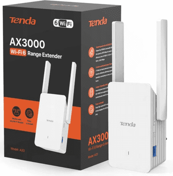 Tenda Proširivač pojačala/AP A33, AX3000 Wi-Fi 6