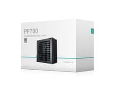 DEEPCOOL ATX napajanje, PF700, 700 W, 80 PLUS, crno (R-PF700D-HA0B-EU)