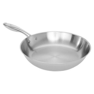 HI 撓 Tava od nehrđajućeg čelika 304, indukcijska, bez premaza, 28 cm