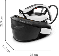 Tefal Express Vision SV8156E0, crna, Parni generator