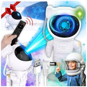 Noćna lampa za astronaute s projektorom zvijezda poklon školski pribor projektor
