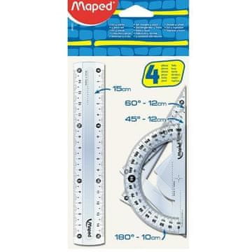 Maped START MINI Geometrijski set - 4 dijela