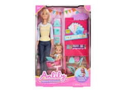 Anlily promocija LUTKA 29 CM Učiteljica s djetetom - Škola