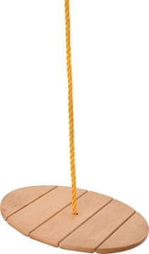 Woody Drvena okrugla ljuljačka 30 cm do 50 kg